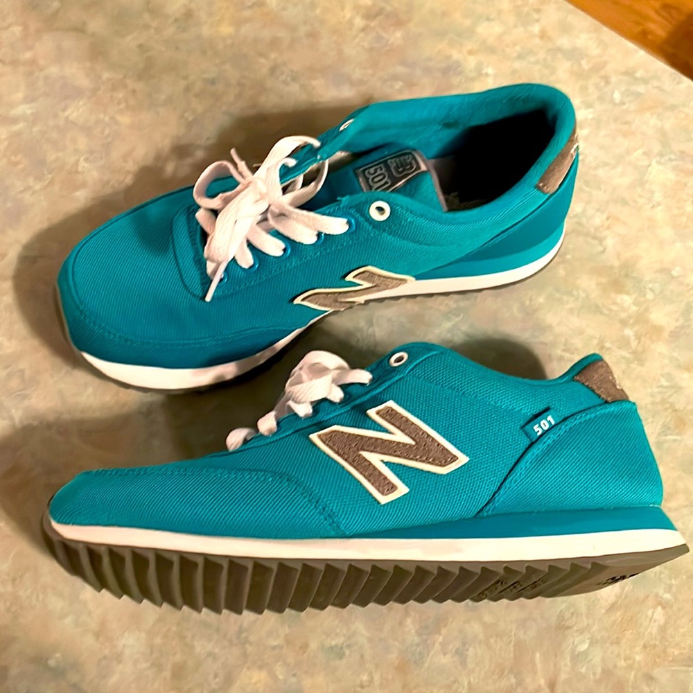 Teal New Balance Shoes